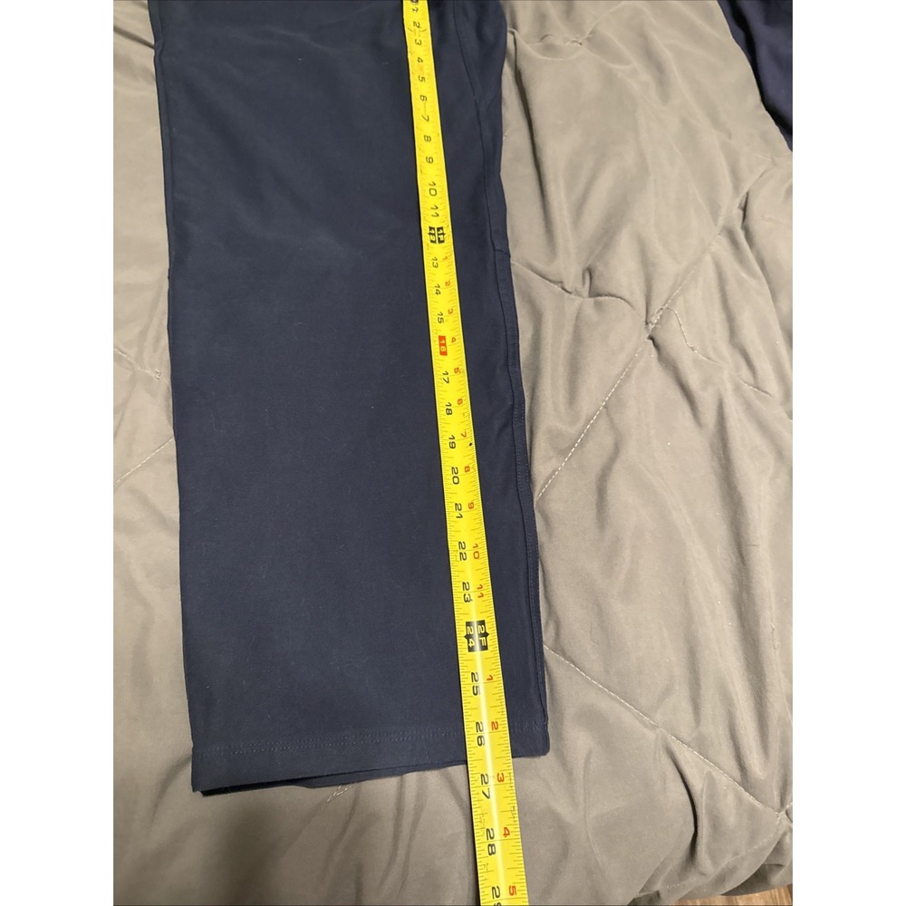 LULULEMON 'Iron Blue' ABC RELAXED FIT CROPPED PANTS RELAXED SIZE 34W X 26L - Picture 5 of 6